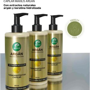 Crema para el planchado y termoprotector efecto Botox maxilis